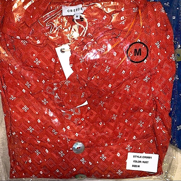 ✨NEW Crescent Jumpsuit with Beautiful Details Rust Blue Black  😍 - Picture 3 of 12